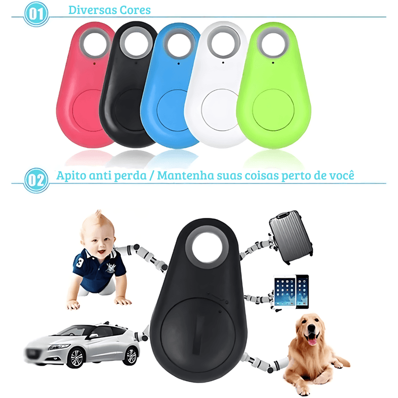Mini Chaveiro Anti-Perda