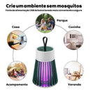Lâmpada Elétrica Mata-Mosquitos Com Luz UV Usb  Armadilha Para Insetos