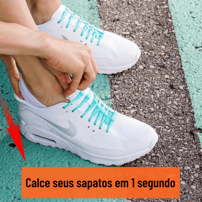 Cadarço de Silicone sem Amarração