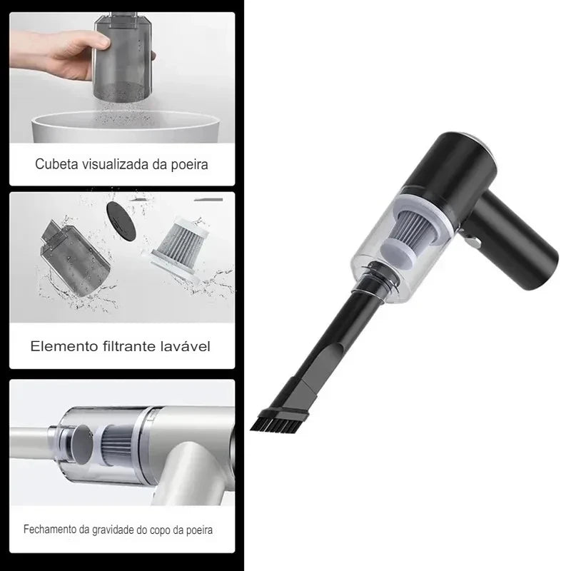 Mini Aspirador Portátil