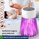 Lâmpada Elétrica Mata-Mosquitos Com Luz UV Usb  Armadilha Para Insetos