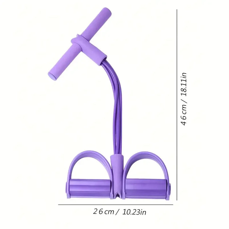 Tensor de Pedal com Elástico Fitness