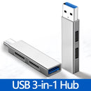 Hub USB com 3 Portas