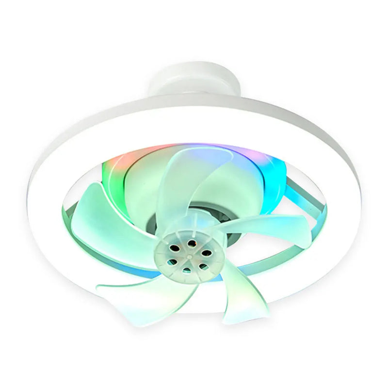 Lâmpada LED com mini Ventilador de Teto
