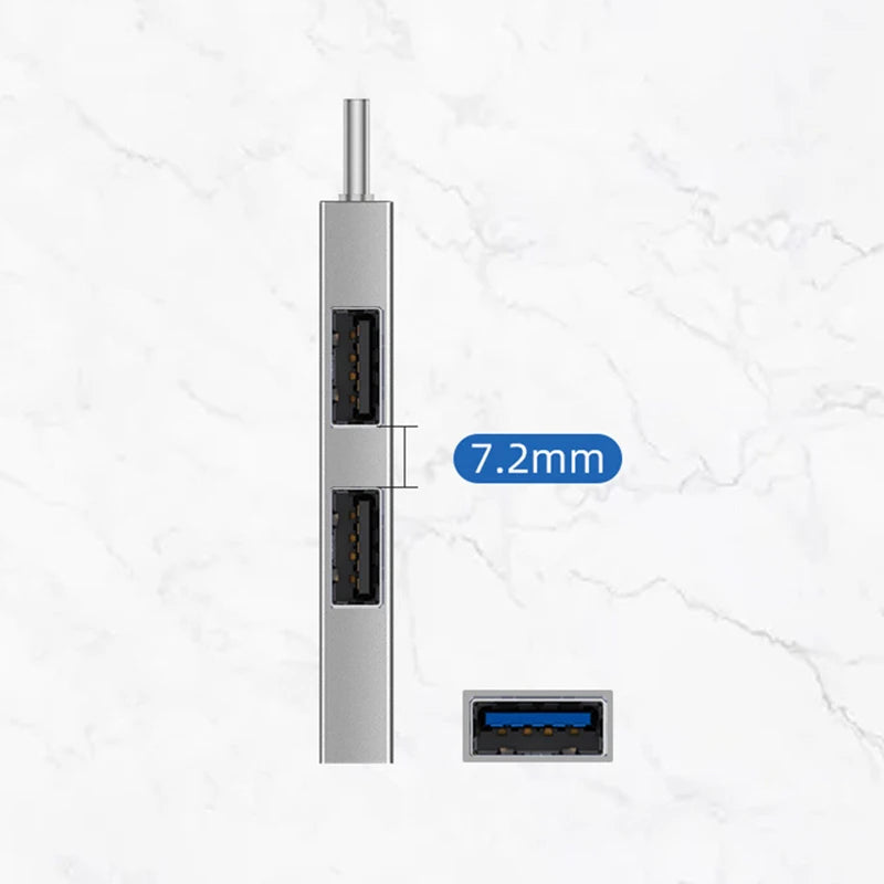 Hub USB com 3 Portas