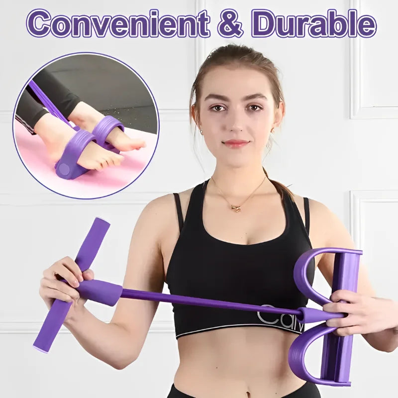Tensor de Pedal com Elástico Fitness