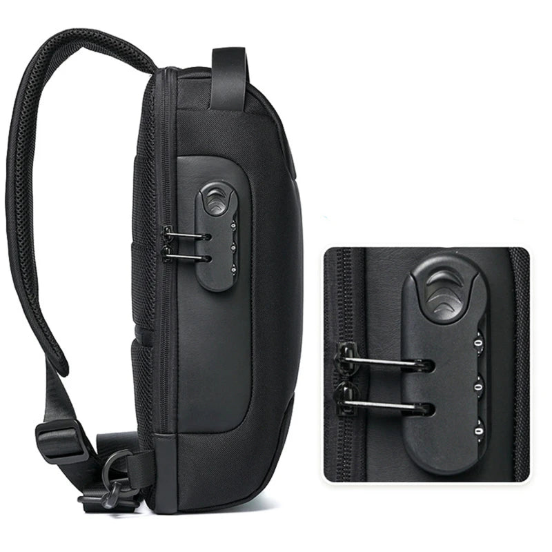 Bolsa Transversal Antifurto Multifuncional